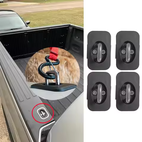 4PCS Truck Bed Tie Down Anchors For Ford F150 F250 F350 Super Duty 98-16 Ranger 92-08 Chevrolet Silv