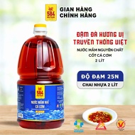 2 Liter Bottle of 584 Nha Trang Fish Sauce 25 protein, Traditional Fish Sauce, Always Fresh Date.
