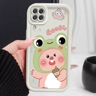 Case For Samsung A22 M22 M32 Phone Beaver Cute Silicone Soft Shell Shockproof Casing