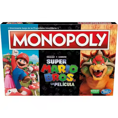 Monopoly super mario bros the movie board game hasbro
