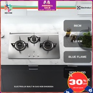 Electrolux EHG933SA 86cm UltimateTaste 300 Built-in gas hob with 3 cooking zones Stainless Steel Gas