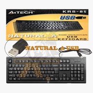 A4tech KRS-85 Keyboard Usb Black