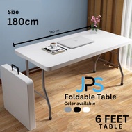 Premium 6 feet Heavy Duty Foldable Table &amp; Chair black &amp; White Lifetime Forever 4ft 6ft Outdoor