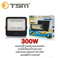 โคมฟลัดไลท์ สปอร์ตไลท์ โซล่าเซลล์  ฟลัดไลท์โซล่าเซลล์ LED Floodlight รุ่น TSM-300TSM-400TSM-500TSM-7