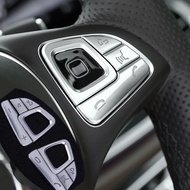 Automotive Steering Wheel Button Sticker for Mercedes Benz E Class W213 2016-2020 Car Accessories