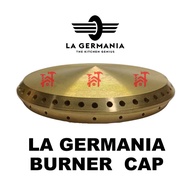 Durable LA GERMANIA TECHNOGAS BURNER CAP BRONZE 62  92mm ORIGINAL