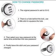 3 digit combination lock 2 digit camlock combination lock