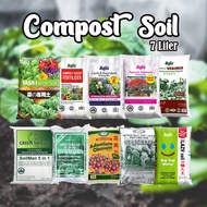 Gafri Baba Soil Tanah Kompos Tanah Baja Tanah Hitam Organik Succulent Soil Cactus Soil Adenium Soil 