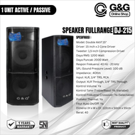 Speaker Double Single DJ 8 10 12 15 inch Aktif Pasif Monitor Middle Lapangan 800 2000 WATT Garansi |