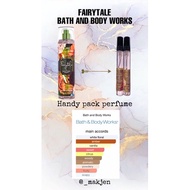 (repack)BBW FAIRYTALE HANDY PACK PERFUME/ POCKET PERFUME MURAH