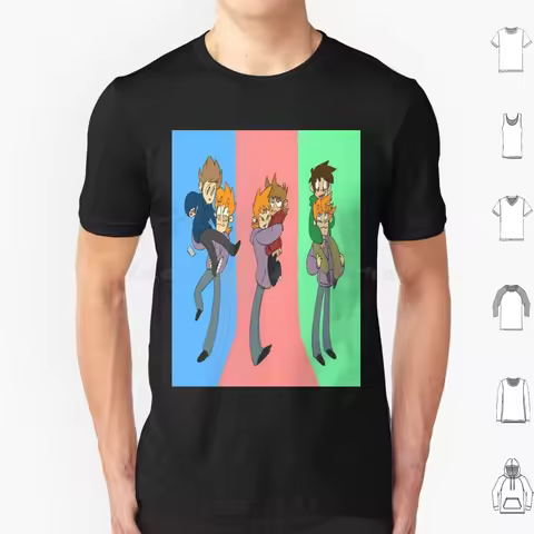Eddsworld T Shirt Cotton Men Women DIY Print Eddsworld Eddsworld Eddsworld Eddsworld Eddsworld Eddsw