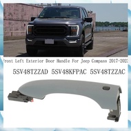 [W F S B] Front Left for Compass 2017-2023 Induction Door Handle 5SV48TZZAD 5SV48KFPAC 5SV48TZZAC Ex