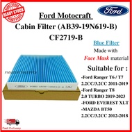 FORD RANGER T6 T7 2.2 3.2 XLT MAZDA BT50 BLUE CABIN FILTER AIRCOND  AB39-19N619-B CF2719-B