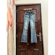 Cutbray nine one nine long jeans for women