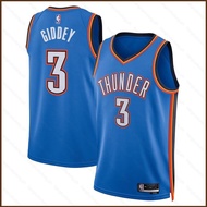JOCELYN fu NBA Oklahoma City Thunder Josh Giddey Camiseta Swingman Edición Icono Niño Adulto Talla G