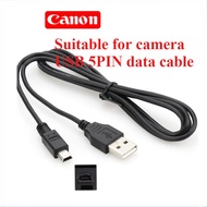 Canon DSLR Miniature DSLR Camera Online Camera USB Data Cable 5D4, 5D3, 5D2, 60D, 6D2, 70D