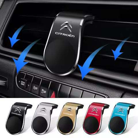 1CPS Car Magnetic L-shaped Car Dedicated GPS Phone Holder For Citroen C1 C2 C3 C4 C5 C6 C8 C4L DS3 D