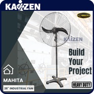 MAHITA 26" HEAVY DUTY INDUSTRIAL STAND FAN NS SF26 (GREY COLOUR)