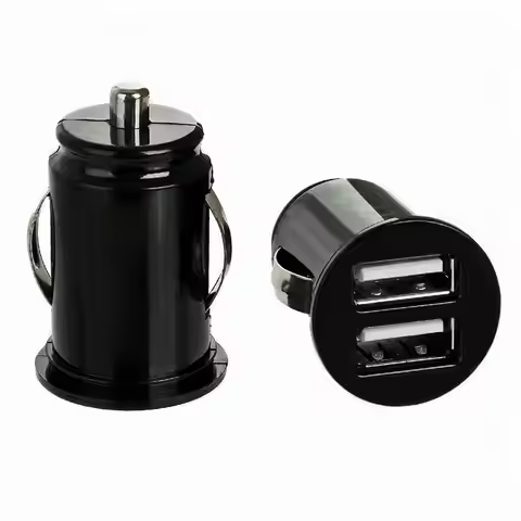 Car Charger 2.1A Dual USB Fast Charging Universal Mobile Phone In Car Adapter for IPhone 14 13 LG