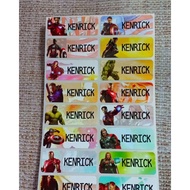 Avenger Label name sticker label name waterproof