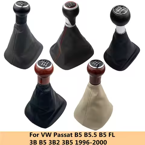 Car Gear Shift Knob Gaiter Boot Case Collar For VW Passat B5 B5.5 1998-2004 B5 FL (00-05) 3B B5 3B2 