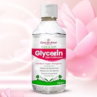 Casa De Amor Glycerin Pure Liquid For Soft & Moisturize Skin, Anti-Aging, Face, Lips, DIY, Soap Maki