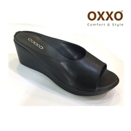 OXXOรองเท้าแตะ รองเท้าลำลอง รองเท้าแฟชั่น หน้าสวม ใส่กระชับเท้า ส้นเตารีดขนาดปกติ  ส้นpu น้ำหนักเบา SK3030