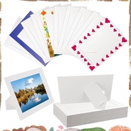 30 Pack Photo Frames Standing White Cardboard Photo Frames for 4 X 6Inch Photos,  with Easel DIY Cra