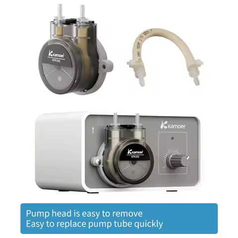 Kamoer M1-KPK200 Peristaltic Pump 25ml~150ml/min 12V DC Motor Adjustable Speed Liquid Dosing Pump fo
