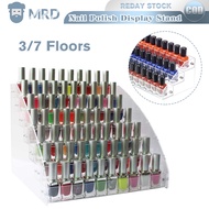 3 Tier/7 Tier Nail Polish Organizer Transparent Acrylic Paint Bottle Holder Desktop Jewelry & Cosmet