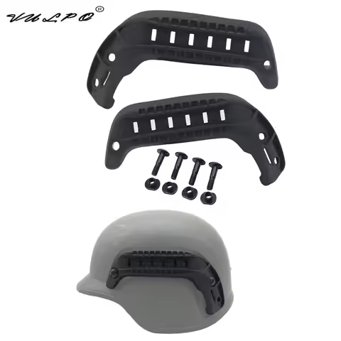VULPO Tactical M88 Helmet Side Guide Rail ARC Helmet Mount Rail Hunting Airsoft M88 Helmet Accessori