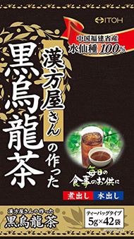 伊藤中國中藥製藥Kanpoya的一個由黑色烏龍茶