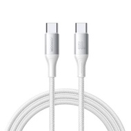 JOYROOM - S-A28 PD60W 快充數據線-白 快充數據線 快充線 數據線 蘋果充電線 type c iPhone充電線 100cm