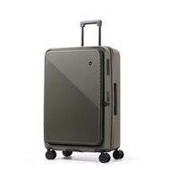 Dreamin Pro 28吋行李箱上掀前開日本煞車靜音輪-森林綠