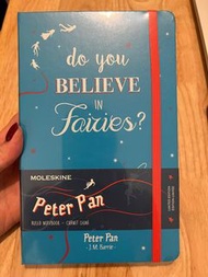 Moleskine Peter Pan ruled notebook