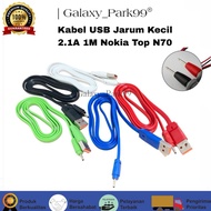 Vibox Small Needle Usb Cable 2.1A 1M Nokia Top-N70 AC-3E N 6101 E90/ N73/ N95/ E71/ E63/ C3 /6300 /N