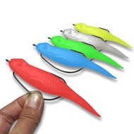 Umpan Kecebong Untuk Ikan Gabus Toman Wormhook Soft Bait Plastic For Snakehead Bukan Ozmy