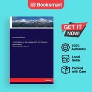 A Contribution To The Geology Of The Pre-Cambrian Igneous Rocks - Paperback - English - 978374474321
