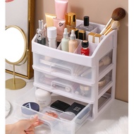 Jumbo 3-Drawer Cosmetic Rack 3-Tier Plastic Rack/ 3-Tier Cosmetic Table Rack Sturdy Material/ Multip