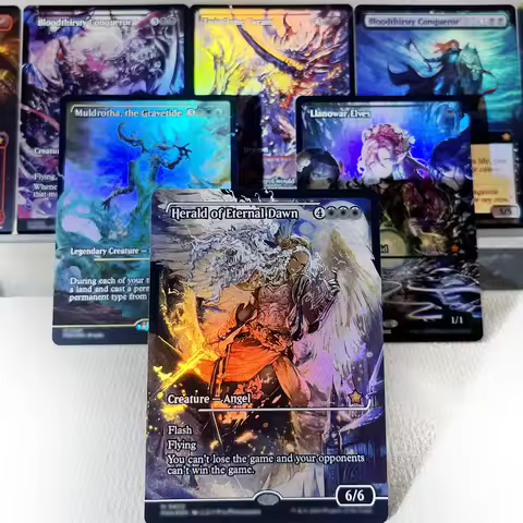 TDM DEF PSPL FDN J25 FOIL6-02 Tcg proxy magic cards Ugin, Eye of the Storms Elspeth, Storm Slayer Ra