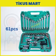 61 PCS Socket Set Ratchet Box Socket Set Box Set Spanner Set Wrench Set Tools Set