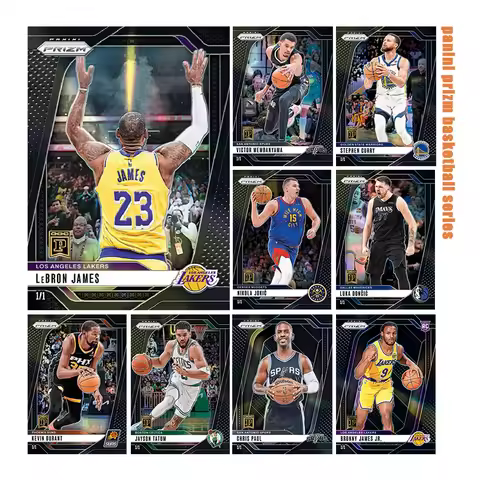 Panini Prizms Basketball Series Diy Homemade Paul Rose Durant James Doncic Curry Wembanyama Collecti