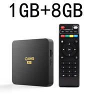 Q96 X1 Smart Android TV Box Android 7 HD 4K Media Player Allwinner H3 Quad Core 4G WiFi Set-top Box 