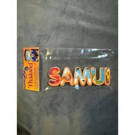 💯ORIGINAL Fridge Magnet Koh Samui Route 41 Thailand