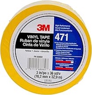 Vinyl Tape 471 Heat Treated, 1/2" x 36 yd.