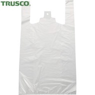 TRUSCO(トラスコ) レジ袋 45/45号 530X440(295)mm 半透明 100枚入(1袋) 品番：TRB45-45-TM
