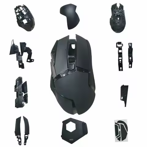 Replacement parts for Logitech G502 Wired Gaming Mouse shell left and right button skeleton（Not comp