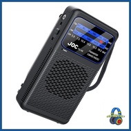 MOOMMY FM AM SW Radio Pocket Radio Transistor  Operated Radio Player for Outdoor Camping Seniors Eld