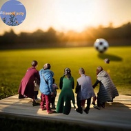 TasteTasty 1pc 3D Large Football Balloon, And Blue Football, Suitable For Football Theme, Sports Par