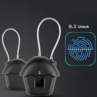 sale Smart Padlock Fingerprint Lock USB Rechargeable Keyless Zinc Alloy Luggages Door Anti Theft Wat